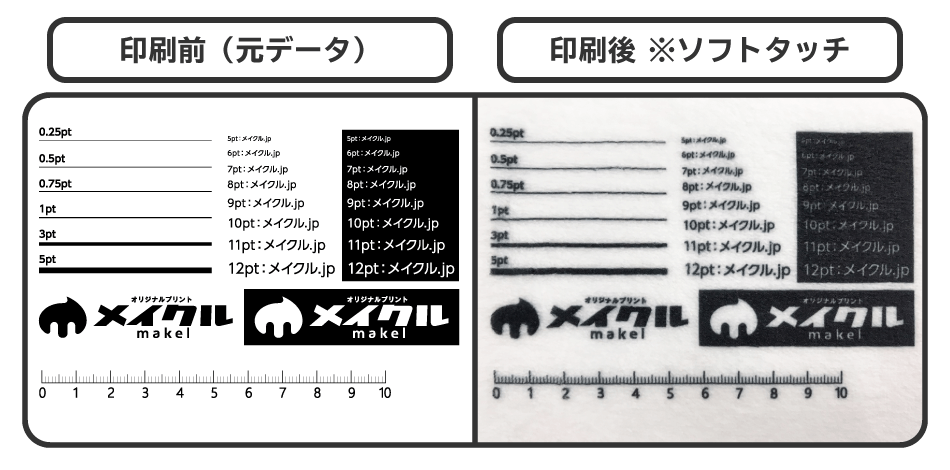 ふわ暖ブランケットプリントの注意点の画像３